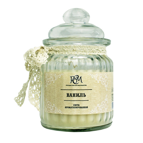 Свеча в банке ВАНИЛЬ, 45 ч
