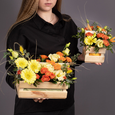 Ящик с цветами N 47024