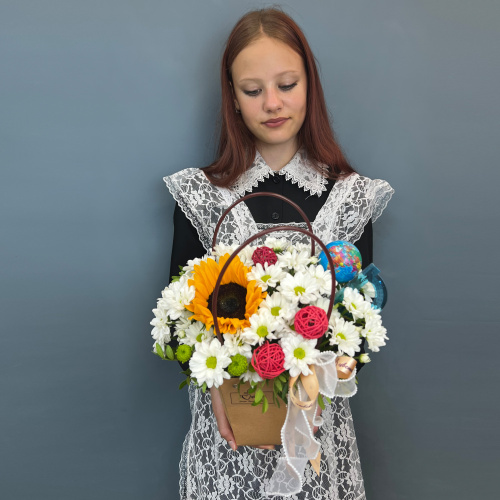 Сумочка с подсолнухом на 1 сентября Арт 14895
